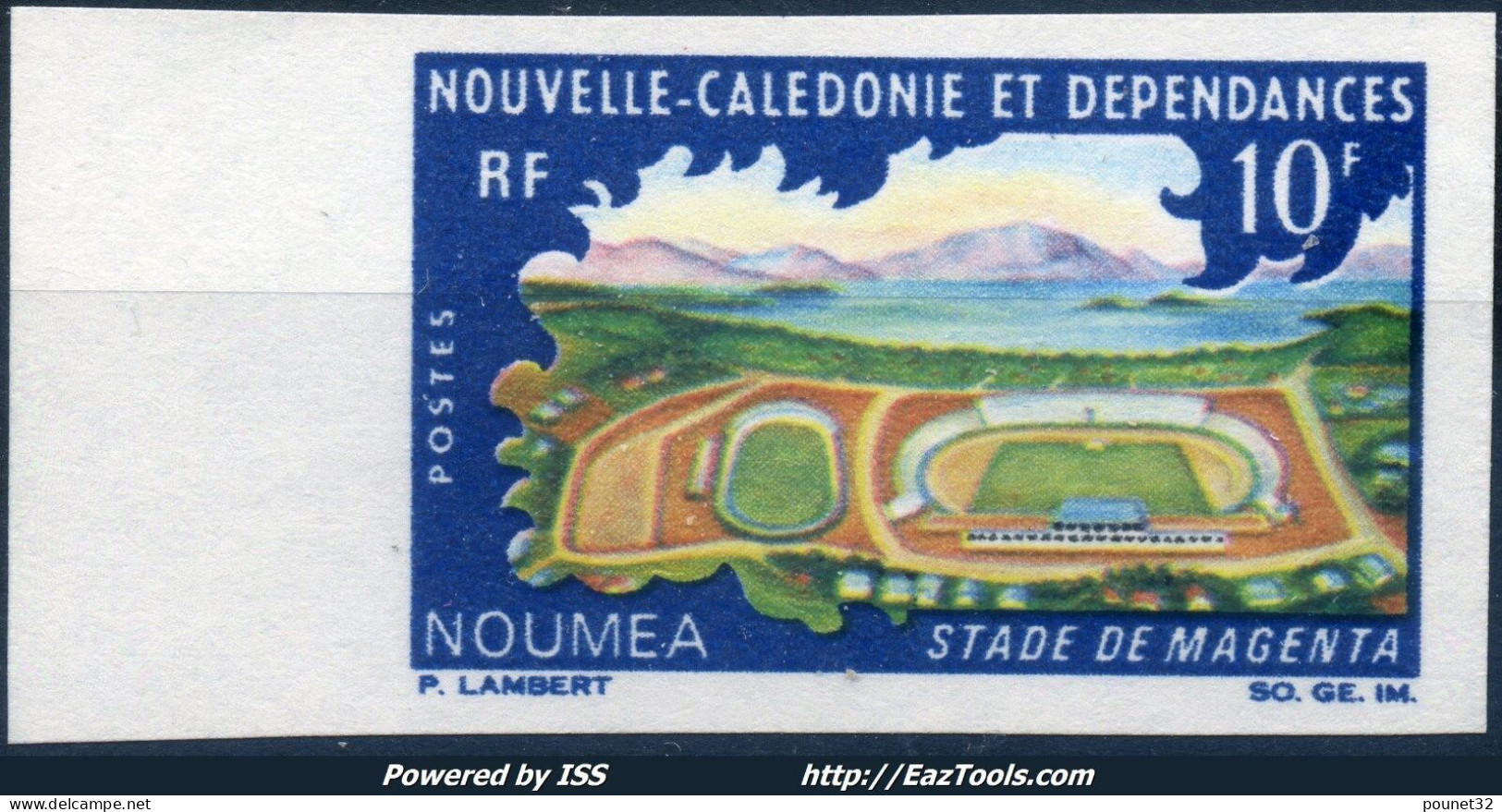 TIMBRE NOUVELLE CALEDONIE NON DENTELE N° 337 NEUF ** GOMME SANS CHARNIERE - Nuevos