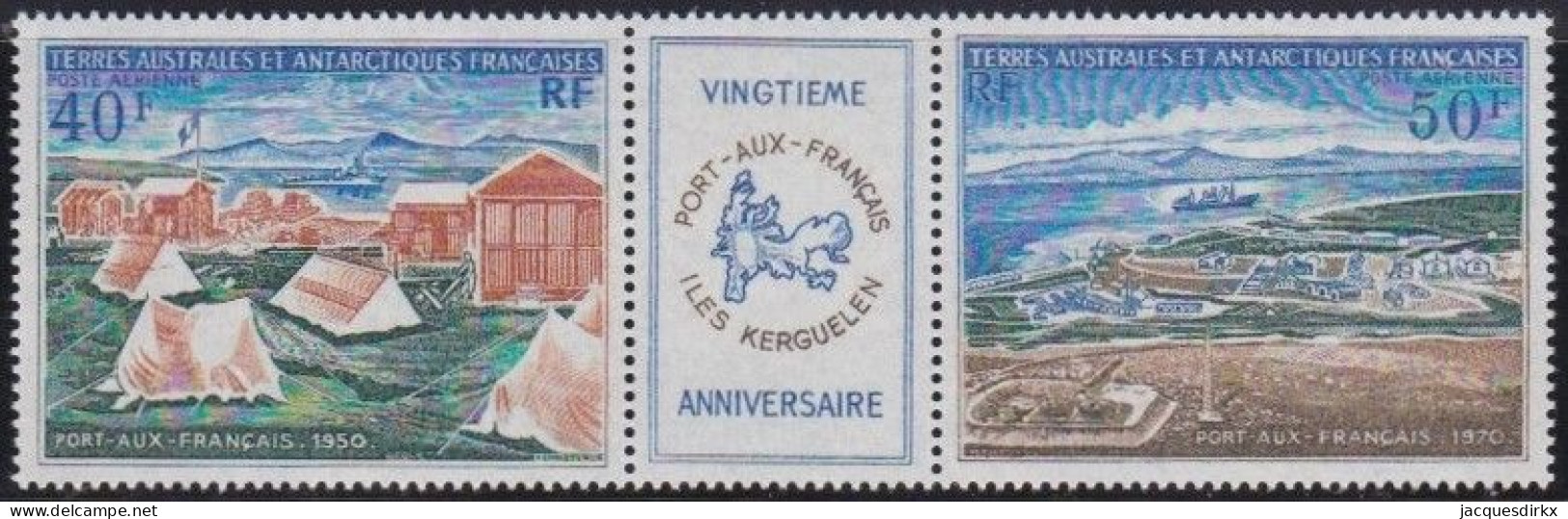 Antartique   .  Y&T   .     65/66    .   **       .    Neuf Avec Gomme Et SANS Charnière - Unused Stamps