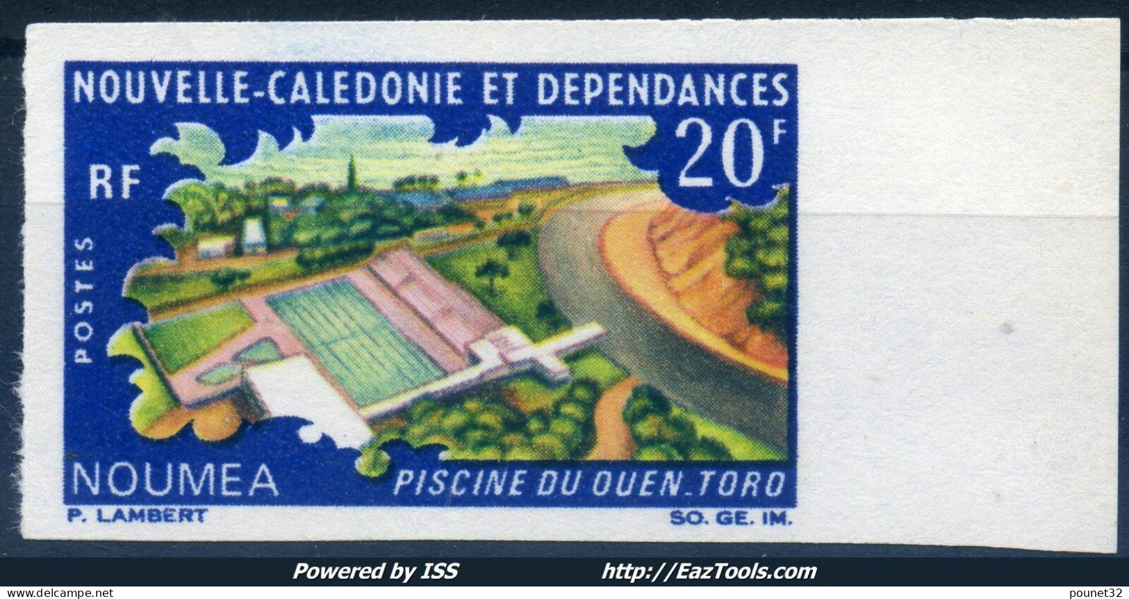 TIMBRE NOUVELLE CALEDONIE NON DENTELE N° 338 NEUF ** GOMME SANS CHARNIERE - Neufs