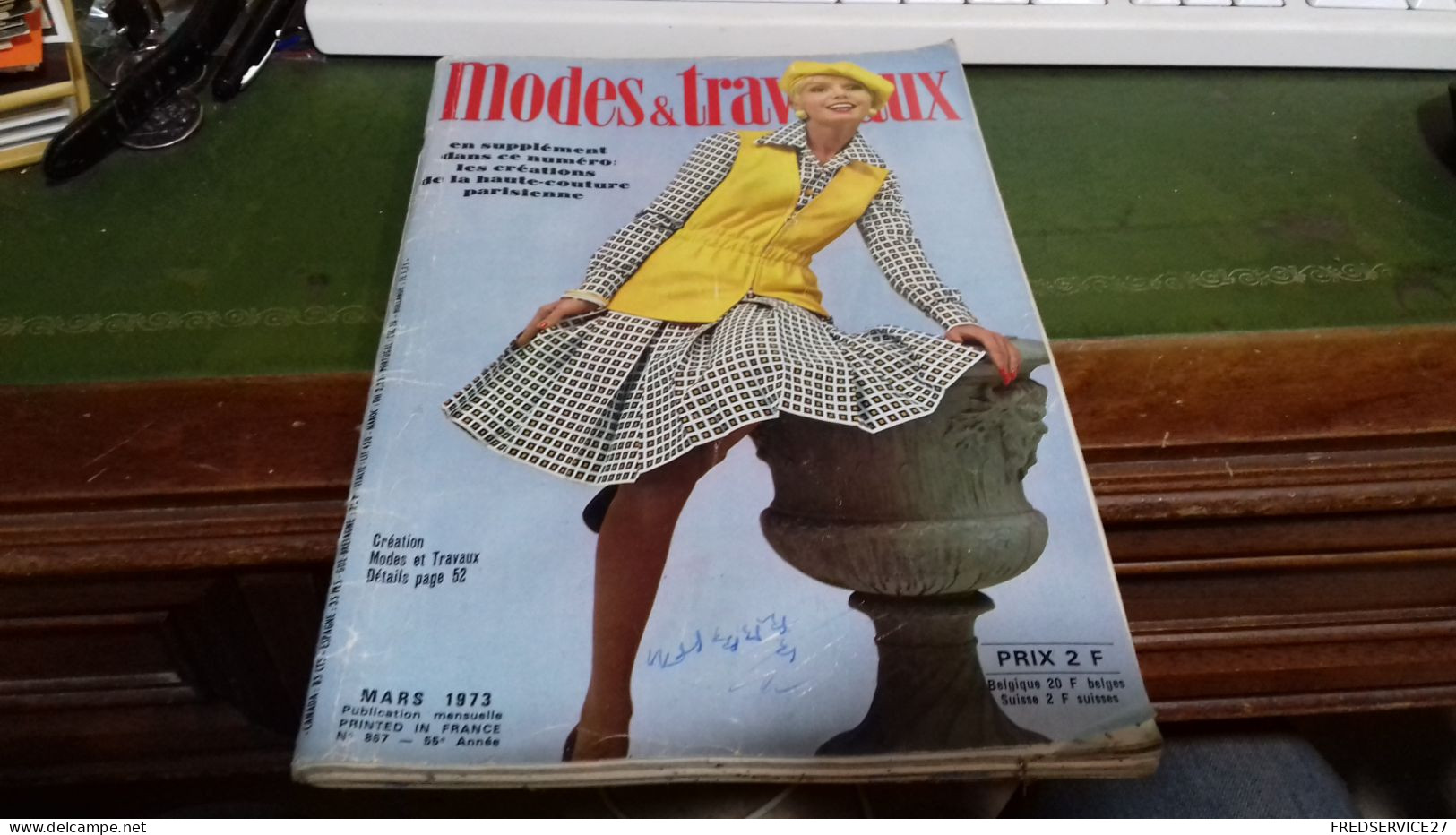 143 / MODES ET TRAVAUX N° 867 1973 - Moda