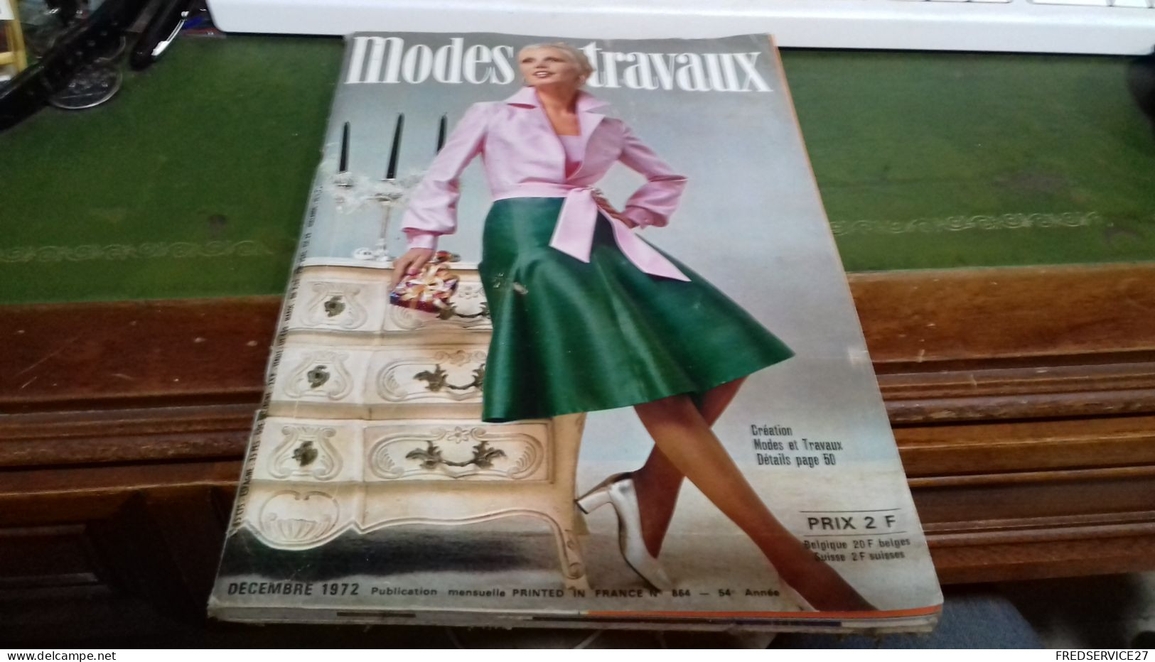 143 / MODES ET TRAVAUX N° 864 1972 - Fashion