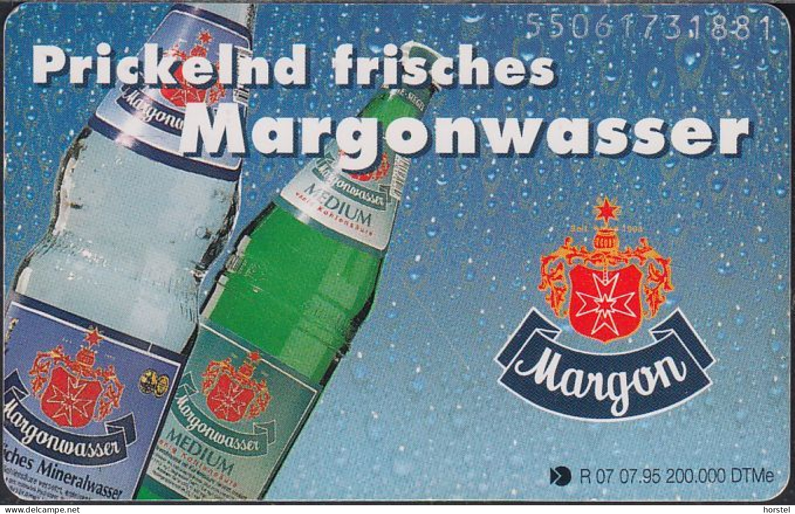GERMANY R07/95 Margonwasser  DD: 5506 - R-Reeksen : Regionaal