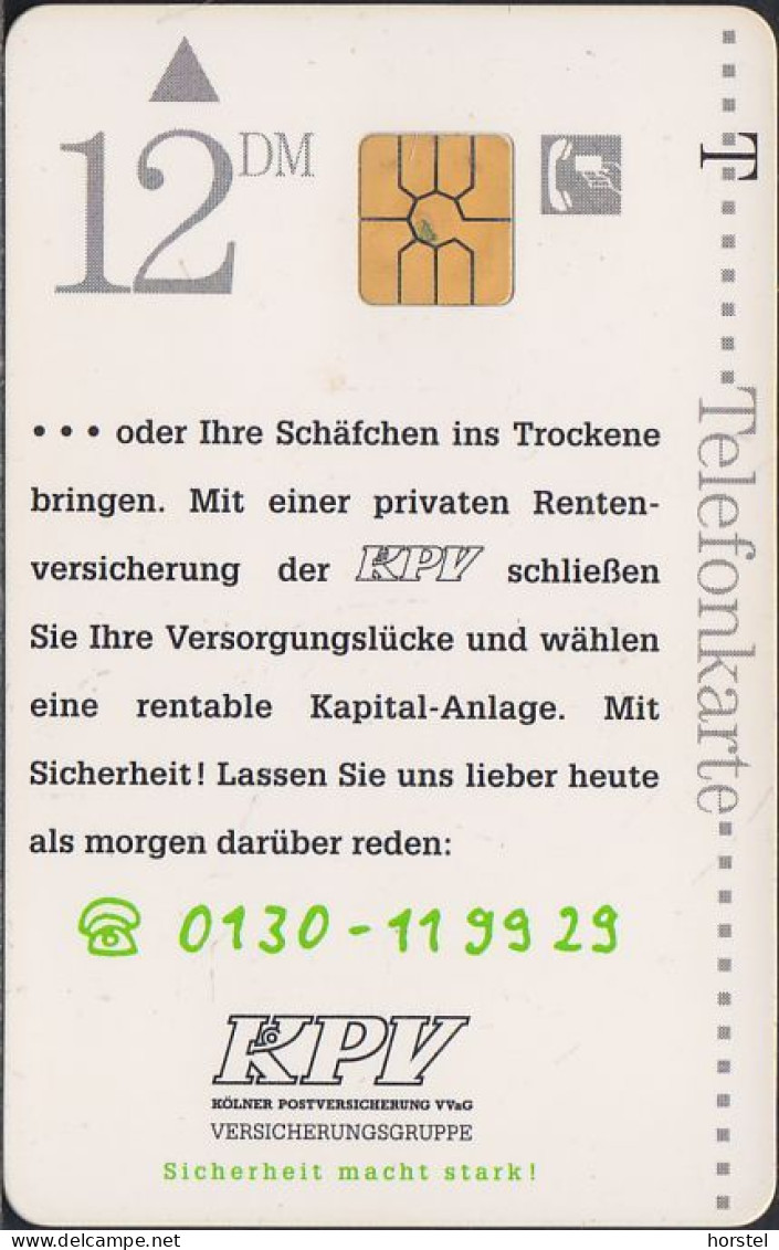 GERMANY R11/95  Kölner Postversicherung 2 - Schafe - Grün - R-Series: Regionale Schalterserie