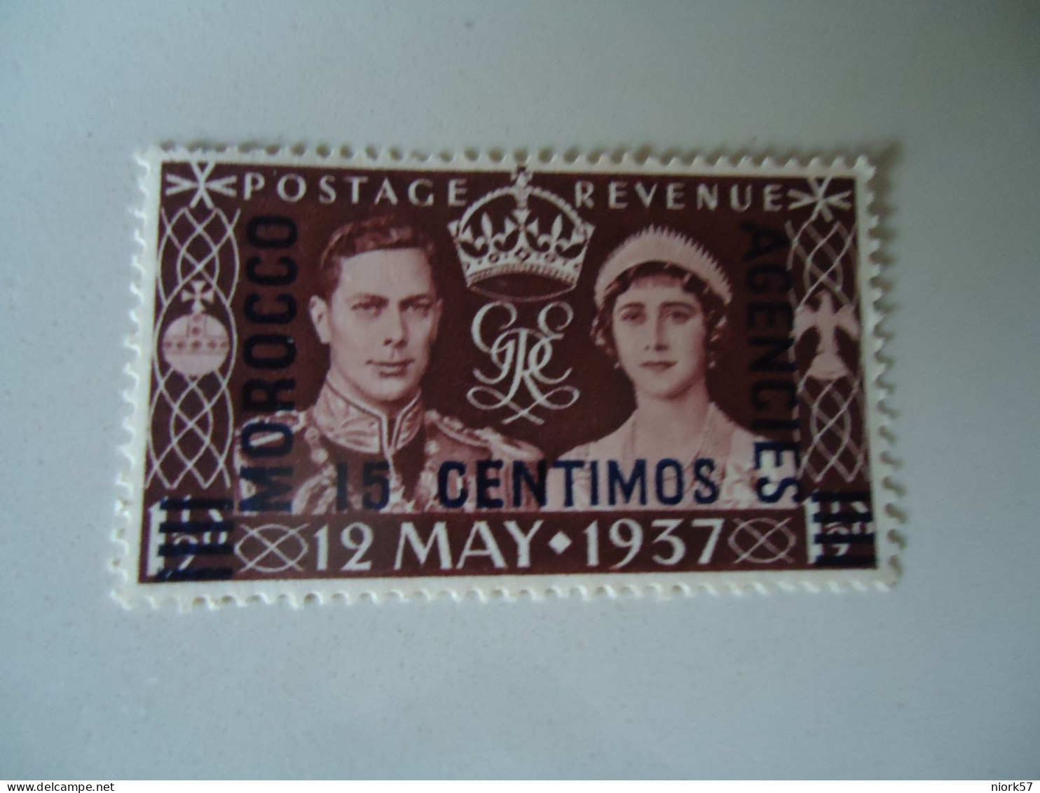 MOROCCO  AGENCIES MNH  STAMPS U.K OVERPRINT CORONATION  1937 - Otros & Sin Clasificación