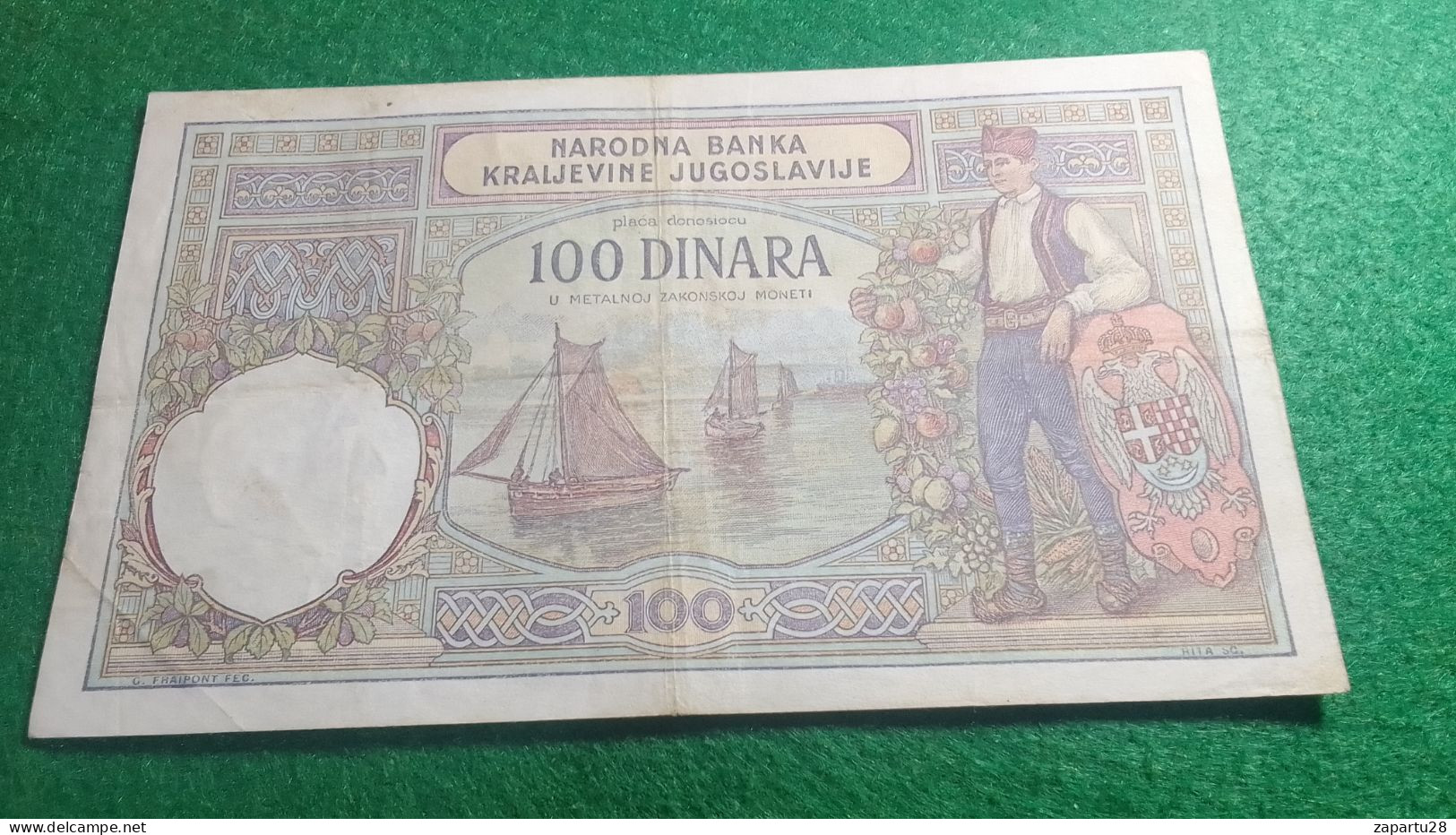 SIRBİSTAN-   100  DİNARA        XF - Servië