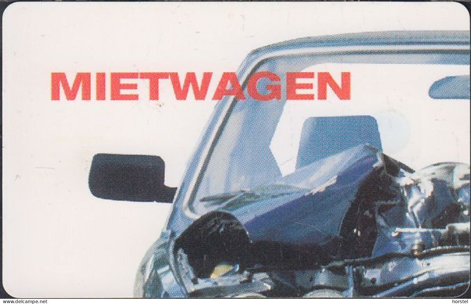 GERMANY R15/95  Car - Partner Mietwagen - DD:3510 - R-Reeksen : Regionaal