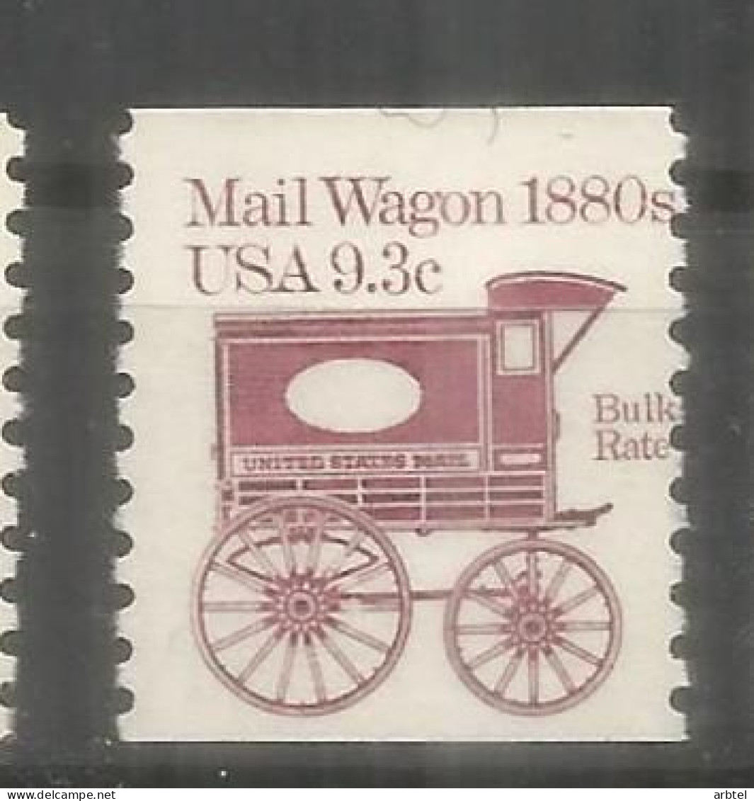 ESTADOS UNIDOS USA VAGON CORREO MAIL WAGON - Kutschen