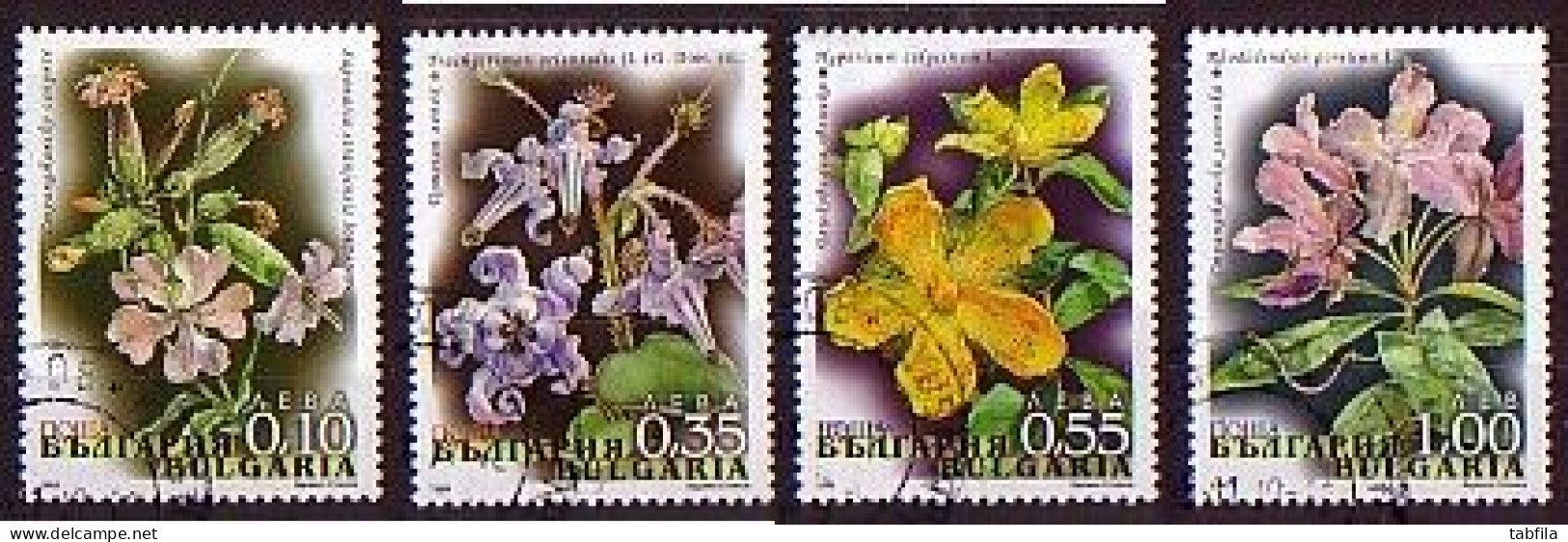 BULGARIA - 2006 - Flora - Mountain Plants - 4v Used - Used Stamps