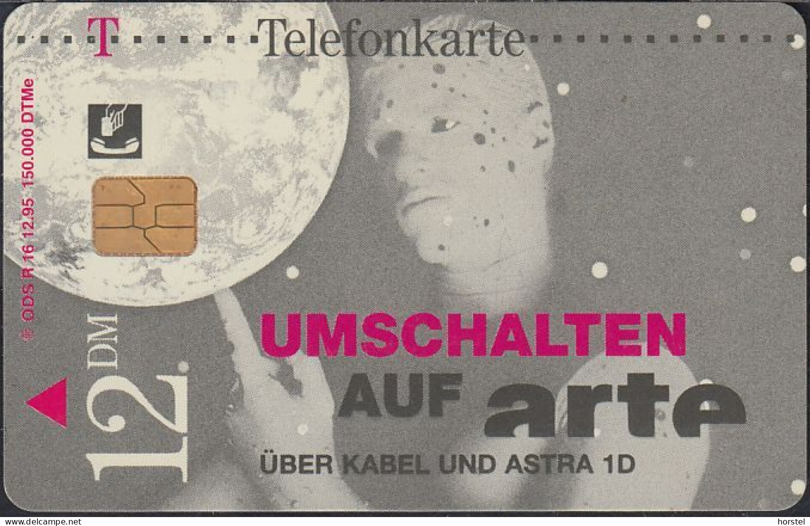 GERMANY R16/95  Arte - Weltkugel - DD:2512 - R-Series: Regionale Schalterserie