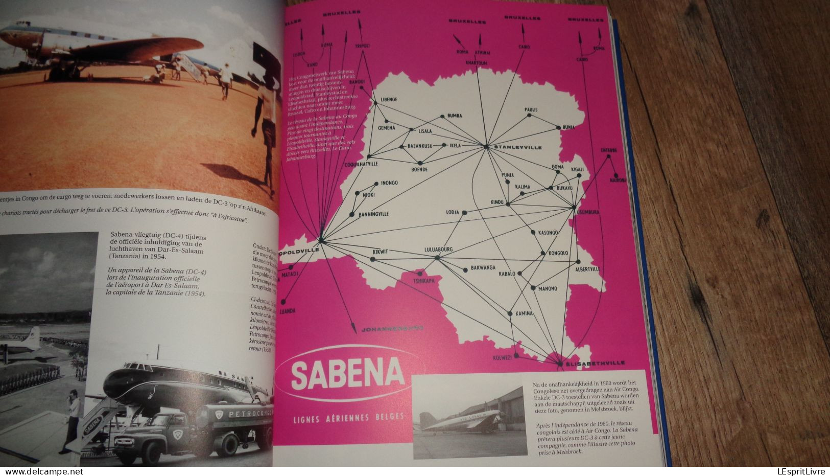 SABENA AIR NOSTALGIE Aviation Aéronautique Hélicoptère Compagnie Aérienne Belge Congo Afrique Crash Avion Jet Transport