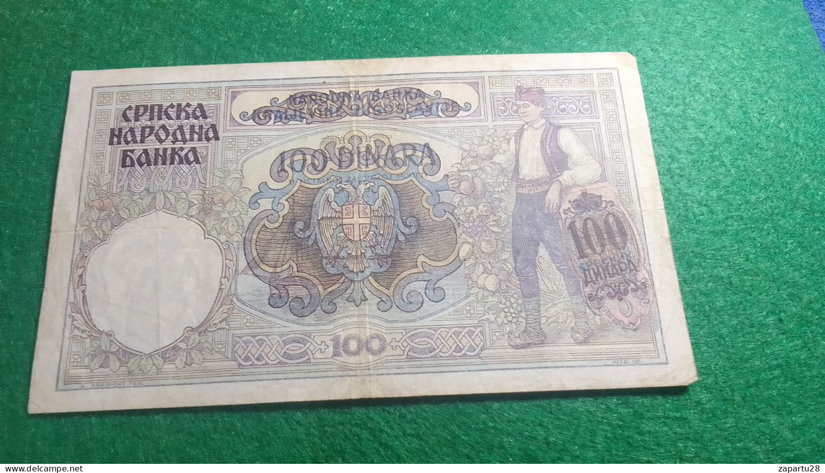 SIRBİSTAN-   100       DİNARA        XF - Serbia