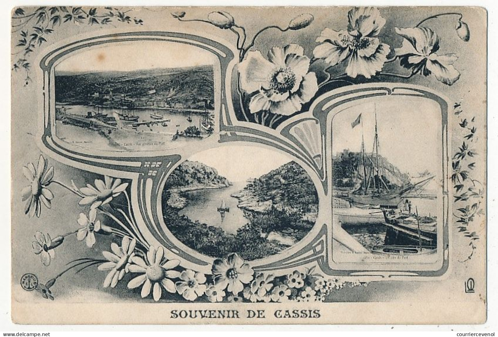 CPA - CASSIS (B Du R) - Souvenir De Cassis - Vues Multiples - Cassis