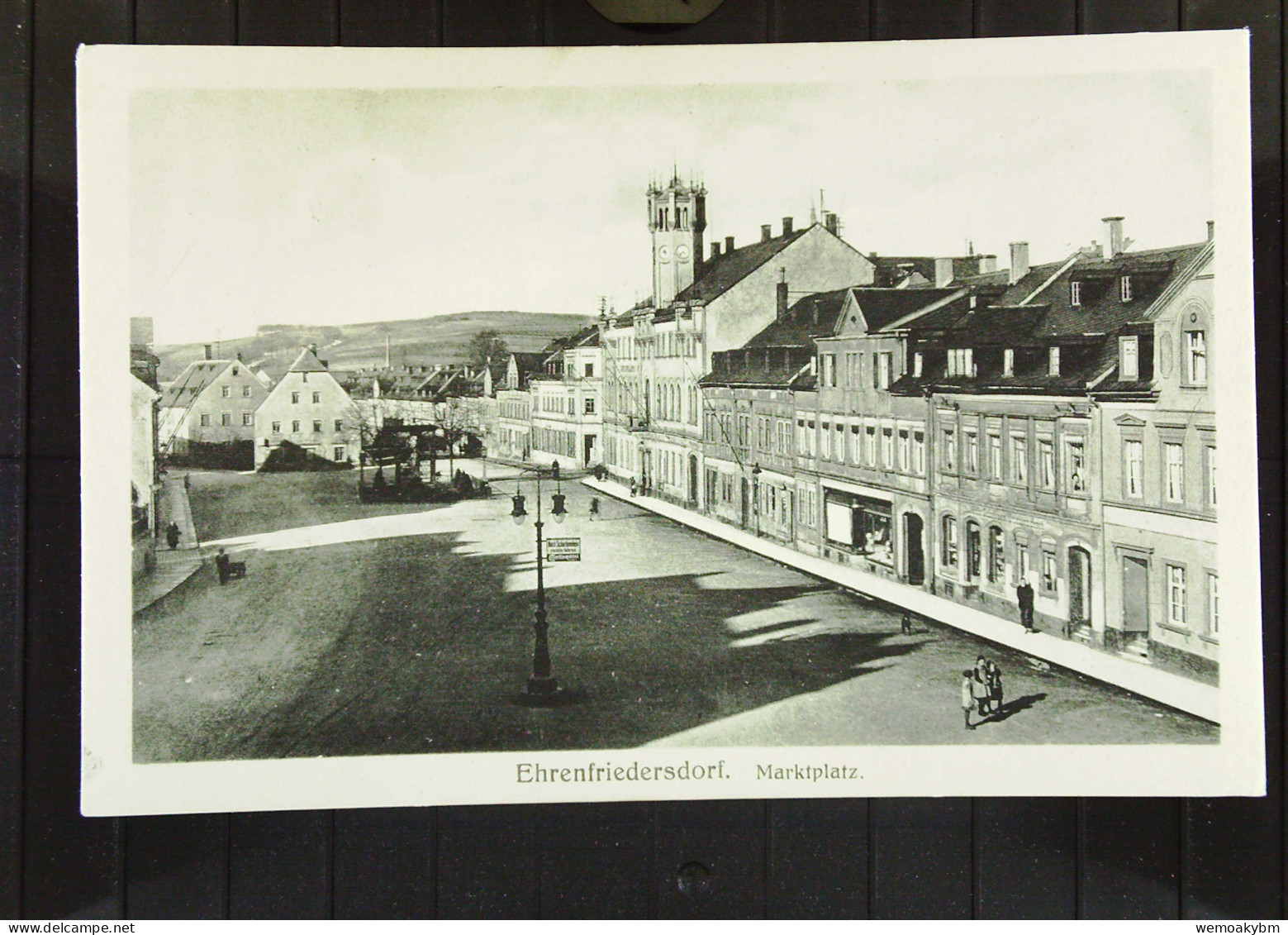 DR: AK Von Ehrenfriedersdorf, Marktplatz Um1915 - Nicht Gelaufen - Ehrenfriedersdorf