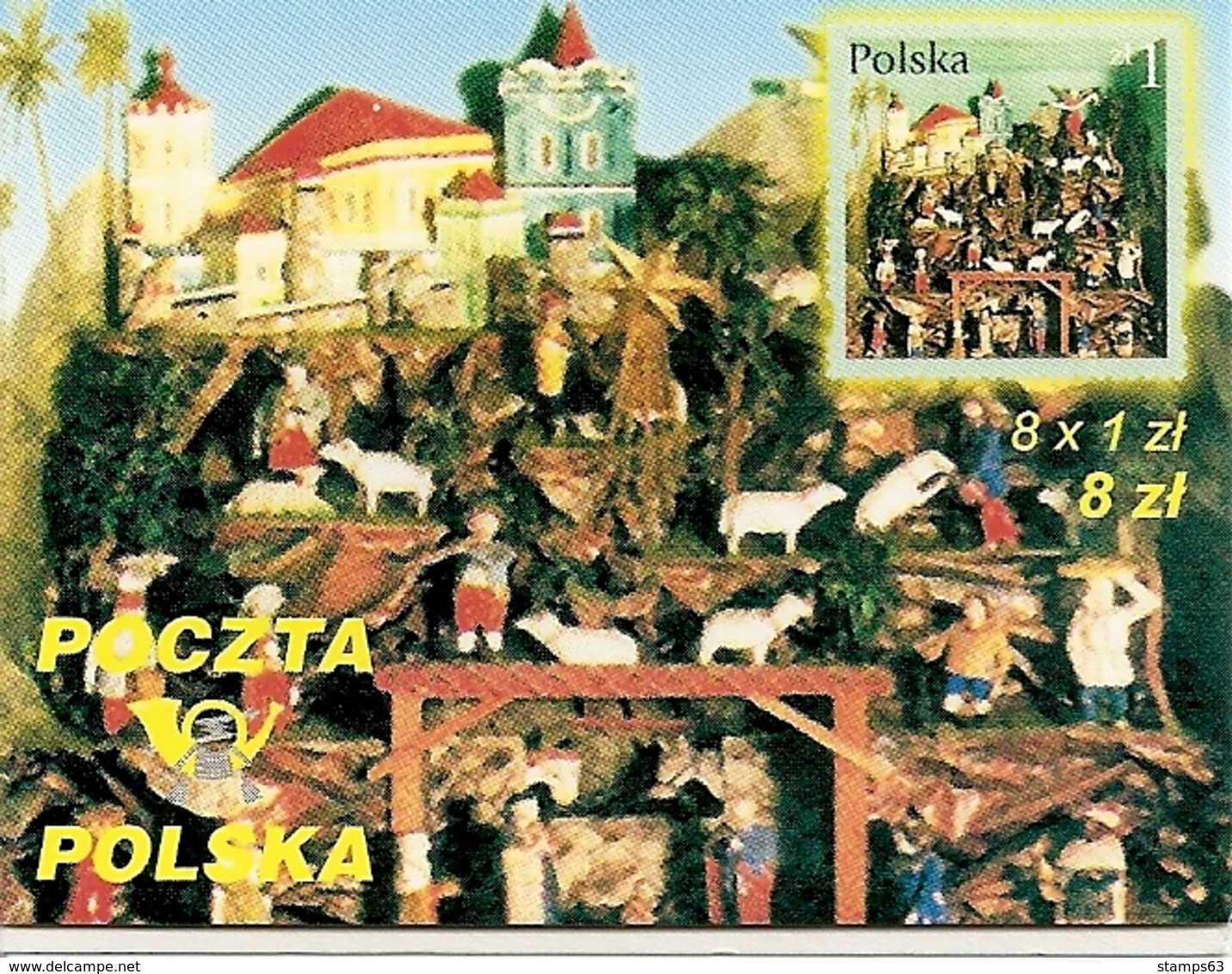 POLAND / POLEN, 2001, Booklet 49,  Christmas - Libretti