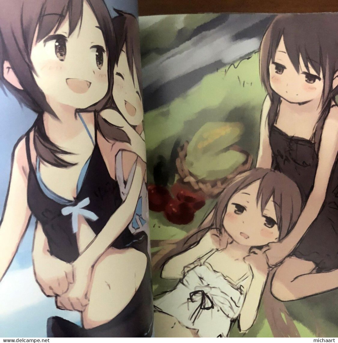 Doujinshi Girls Log Vol. 7 Lakeside Holiday Kyuri Art Book Japan Manga 03032