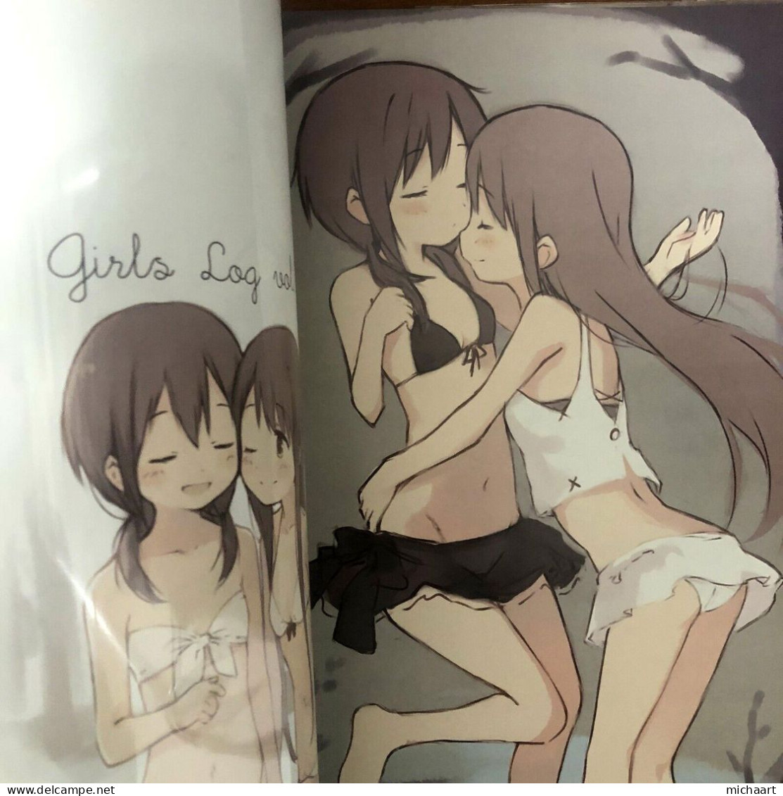 Doujinshi Girls Log Vol. 7 Lakeside Holiday Kyuri Art Book Japan Manga 03032