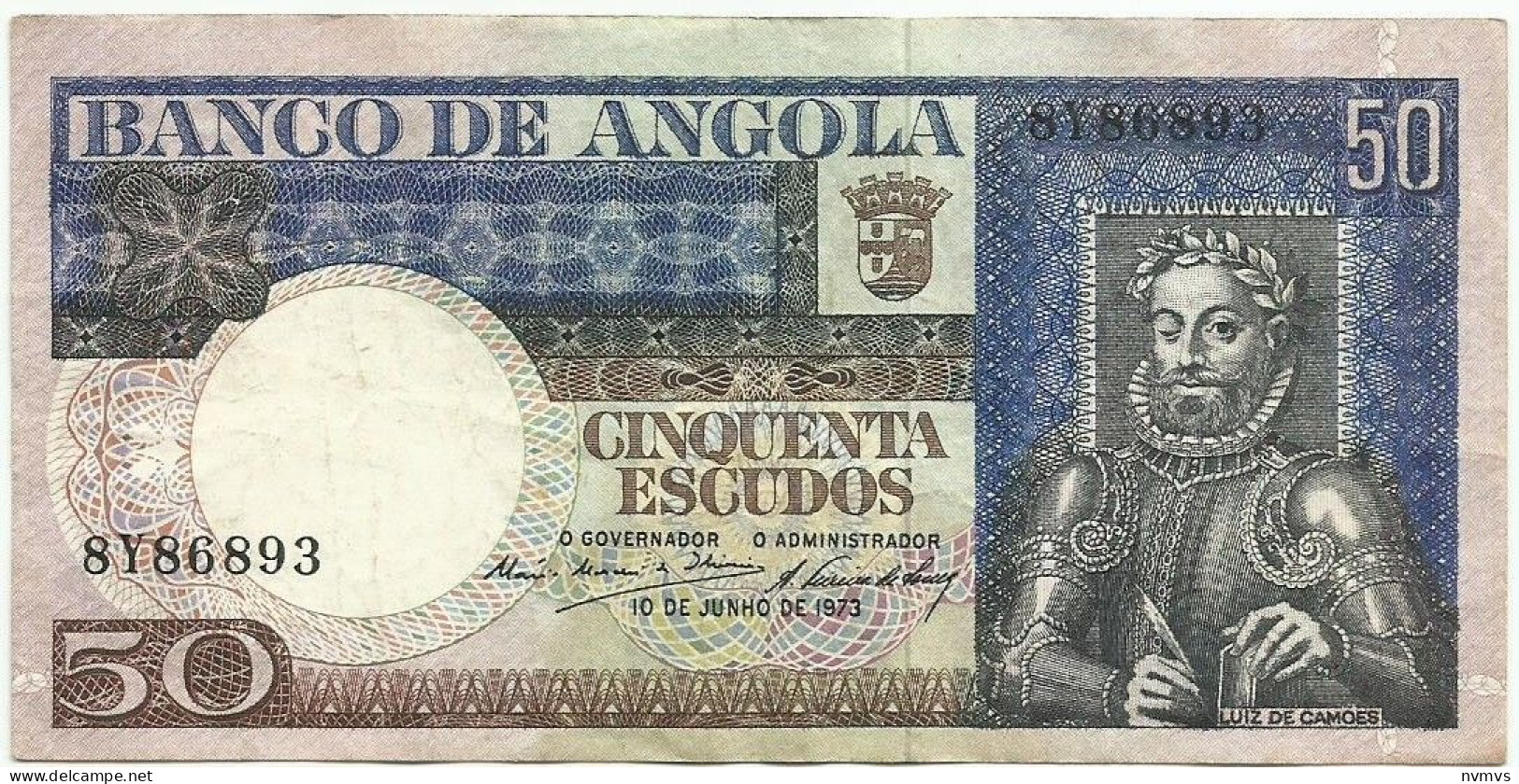 Angola - 50$00 1973 - Angola
