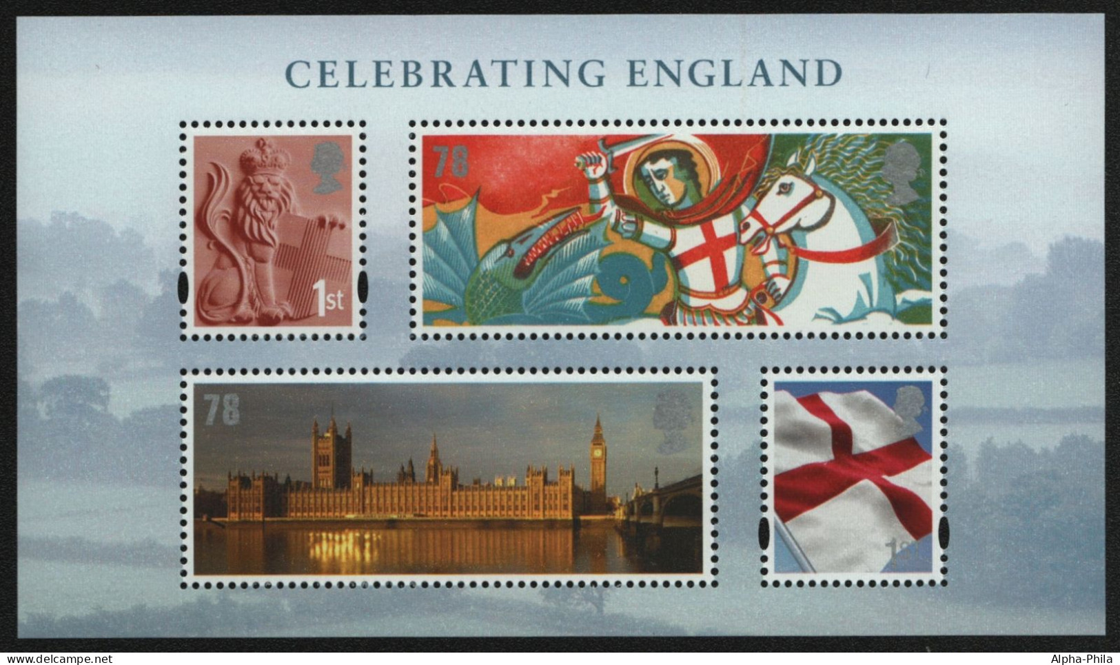 Großbritannien - England 2007 - Mi-Nr. Block 1 ** - MNH - Nationalfeiertag - Engeland