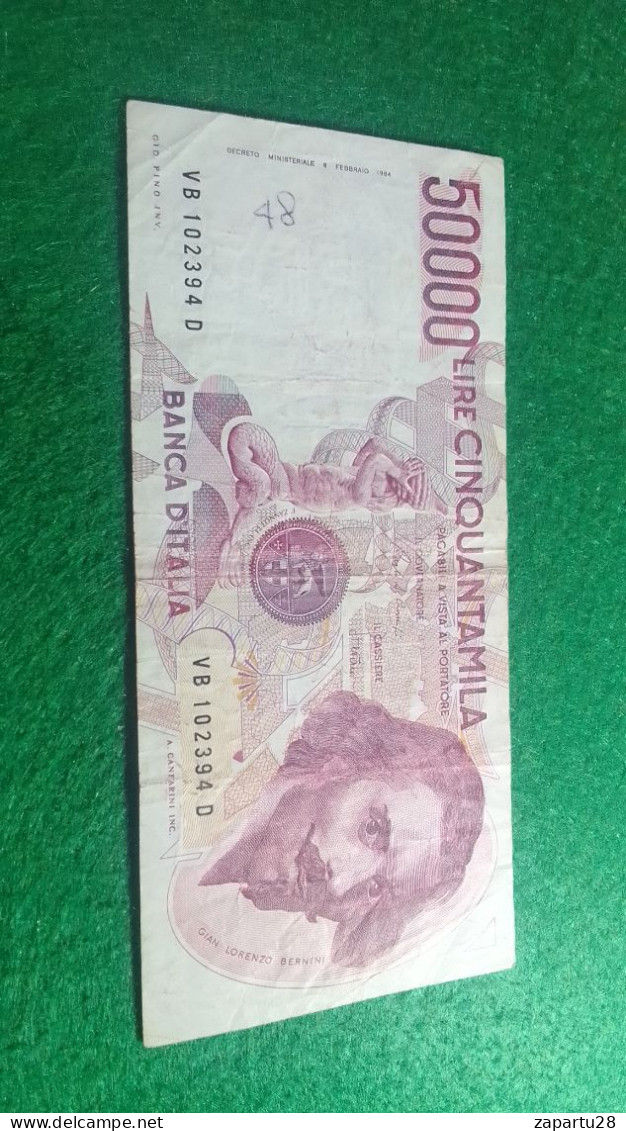 İTALYA       50 000       LİRET        AU - 50.000 Lire