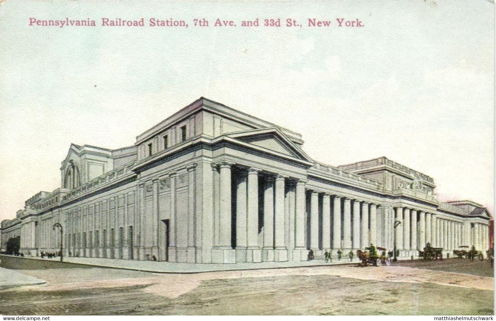 Pennsylvania Railroad Station, 7th Ave. And 33d St. - Transports