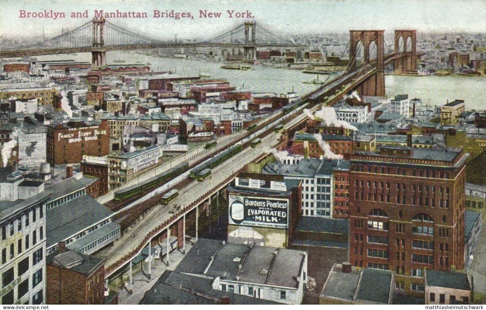 Brooklyn And Manhattan Bridges - Bruggen En Tunnels