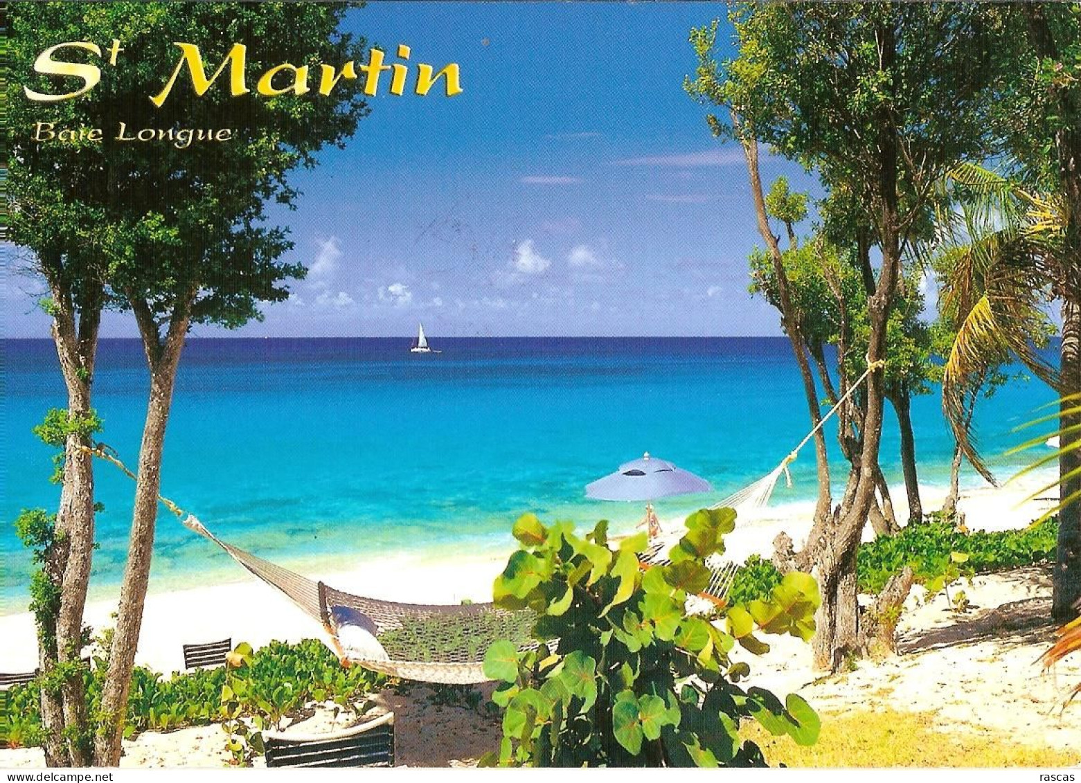 CPM - GUADELOUPE - SAINT MARTIN - BAIE LONGUE - Saint Martin