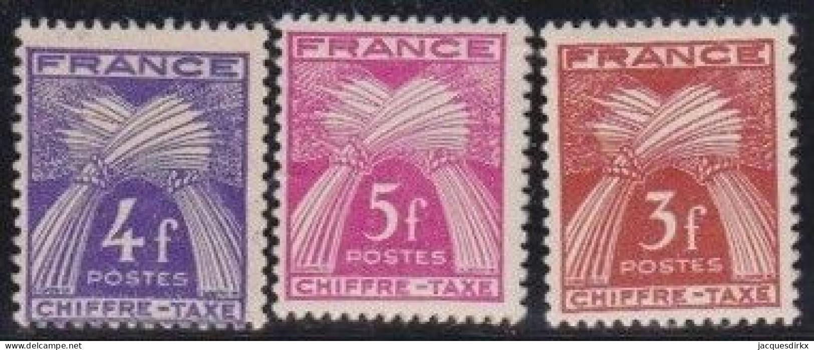 France    .      3 épreuves   (2 Scans)     .   **      .    Neuf Avec Gomme Et SANS Charnière - 1859-1959.. Ungebraucht