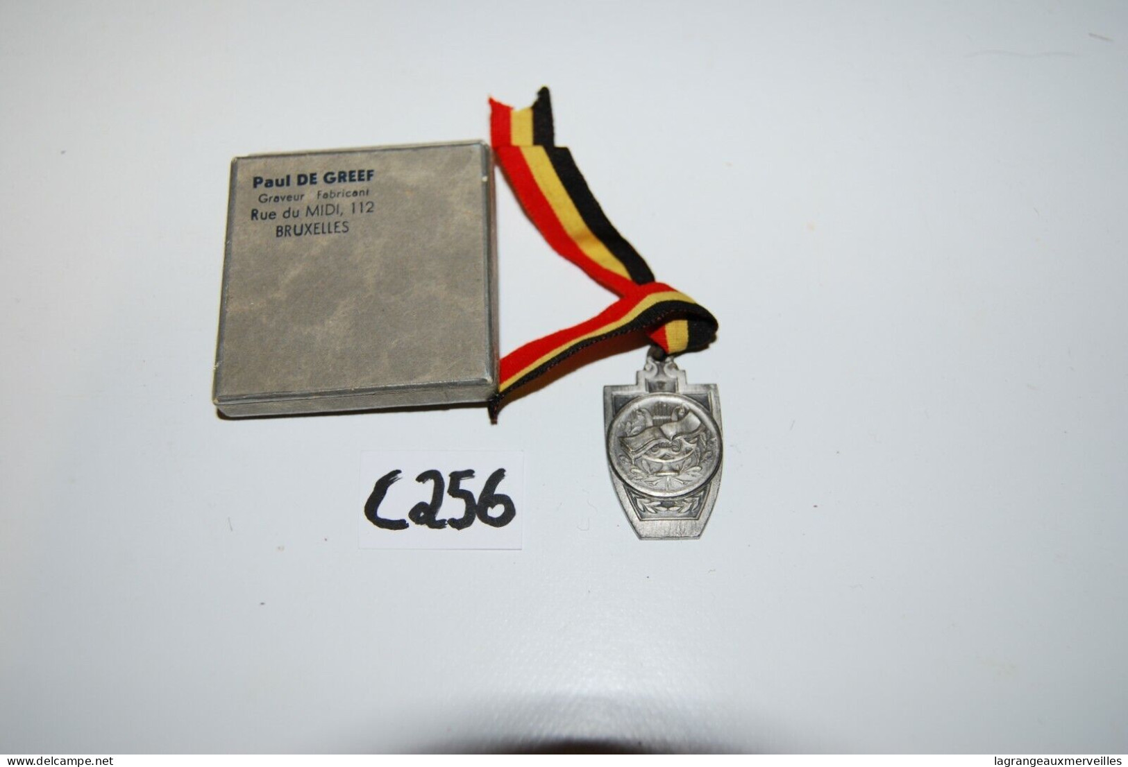 C256 Ancienne Médaille - Paul De Greef - Bruxelles - Andere & Zonder Classificatie