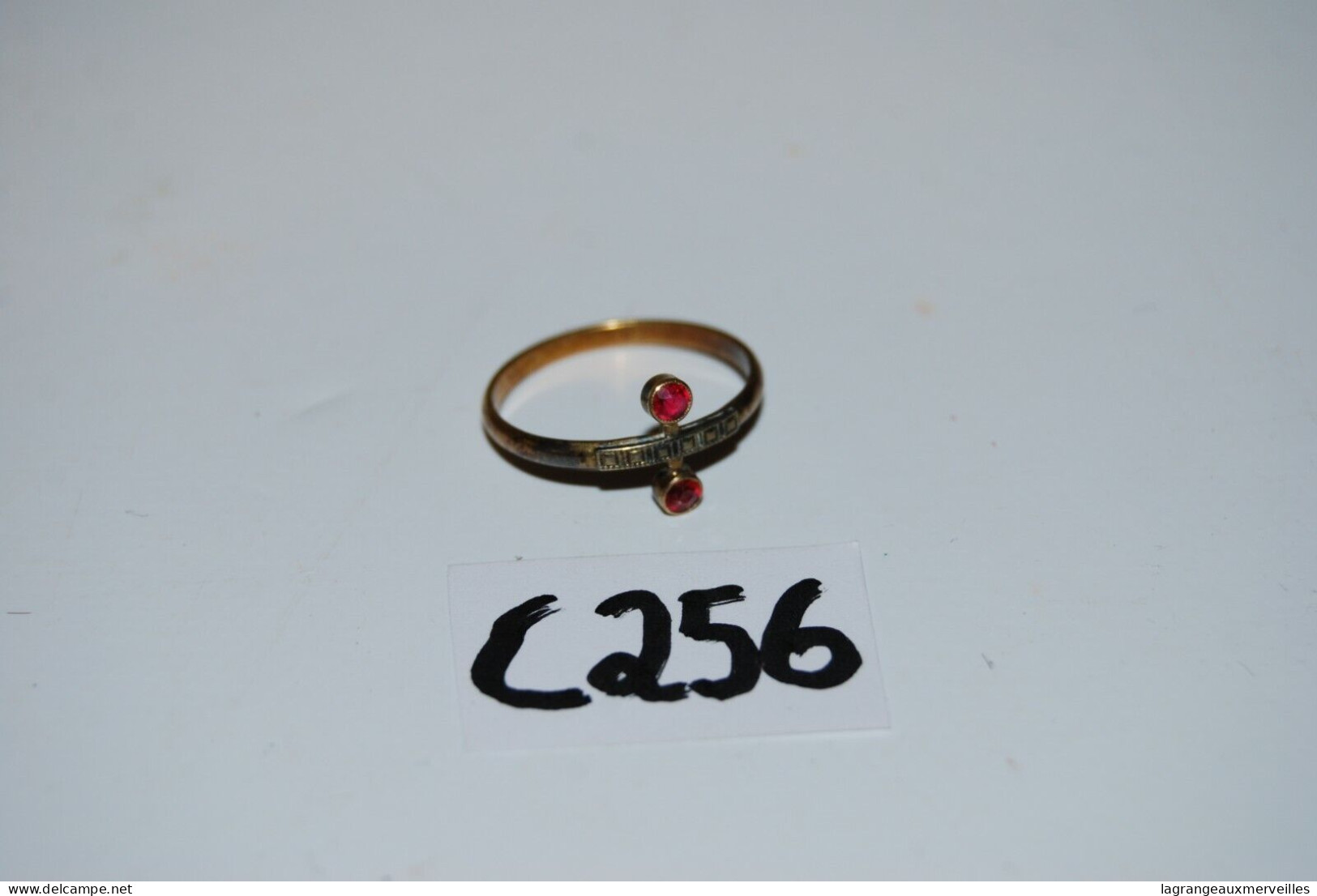 C256 Bijou - Fantaisie - Ancienne Bague - Brillant - Ring