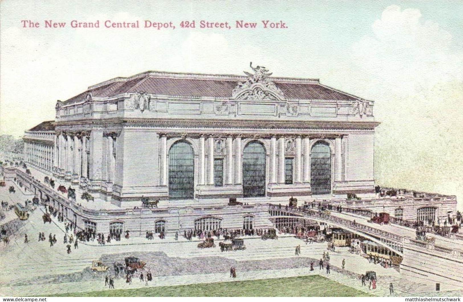 The New Grand Central Depot, 24d Street - Transports