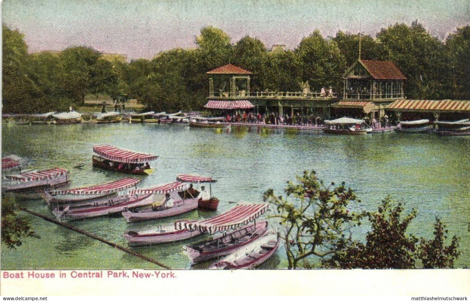 Boat House In Central Park - Central Park