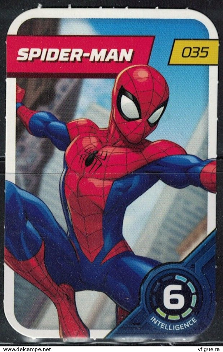 Carte E. Leclerc 2023 Marvel Défie Tes Héros Spider-Man 035 - Andere & Zonder Classificatie