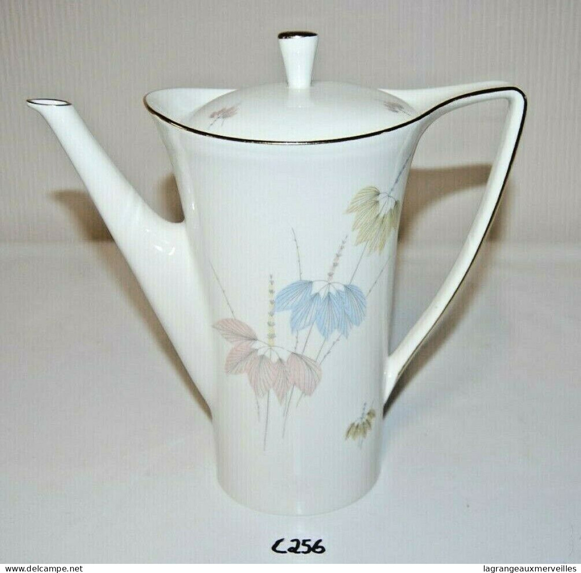 C256 Authentique Théière - Porcelaine - BOCH BELGIUM - Théières