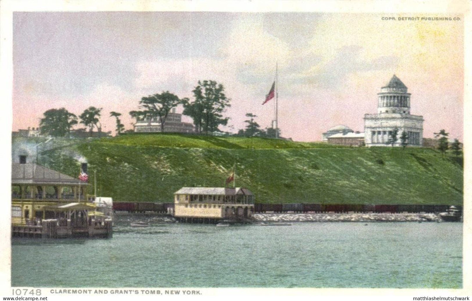 Claremont And Grant's Tomb, Detroit Publishing Co., 10748 - Autres Monuments, édifices