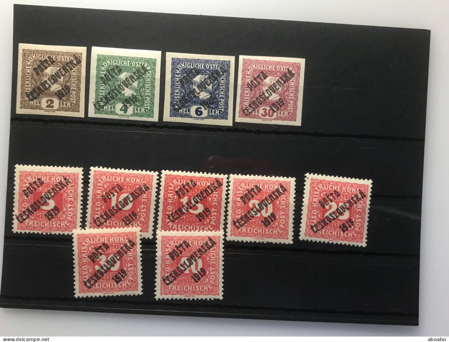 Tschechoslowakei Briefmarken.. B 13+14+15 - Nuovi