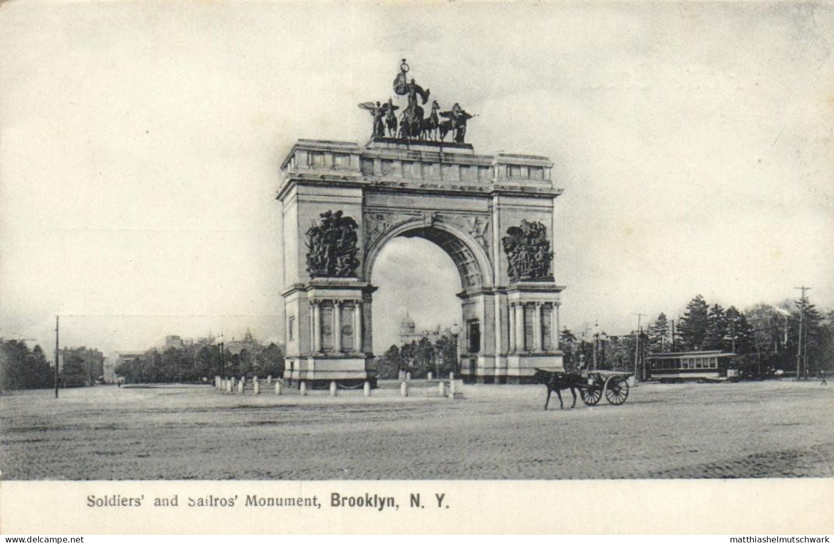 Soldiers' And Sailros' Monument, Brooklyn, N. Y. - Places