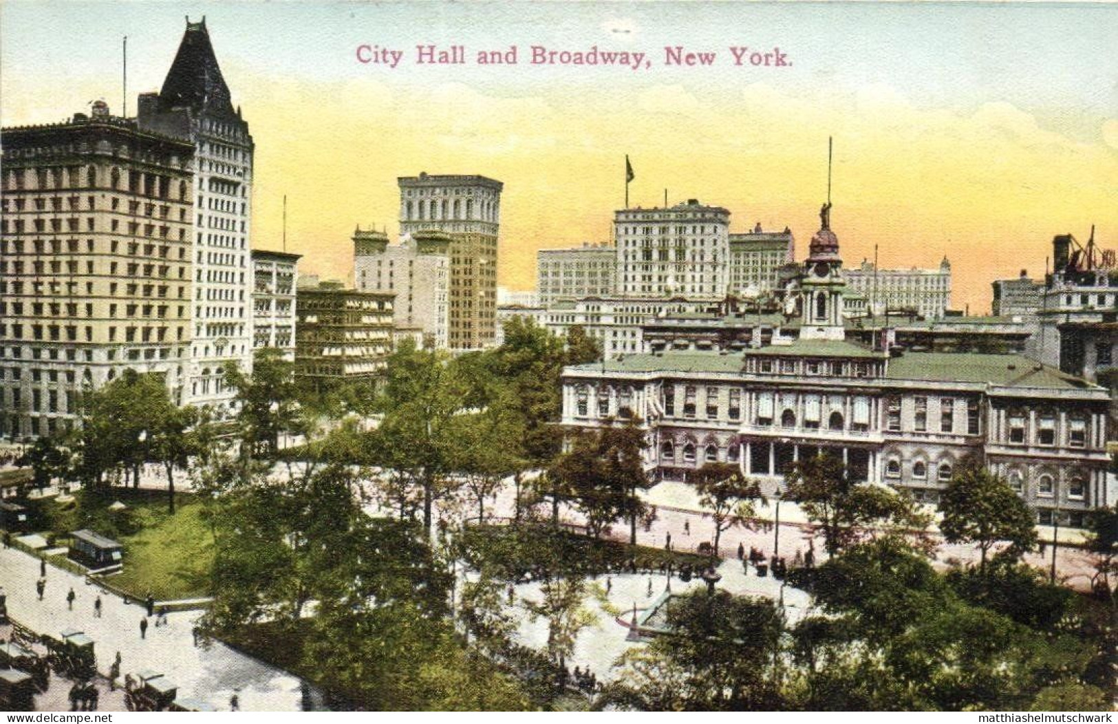 City Hall And Broadway - Broadway