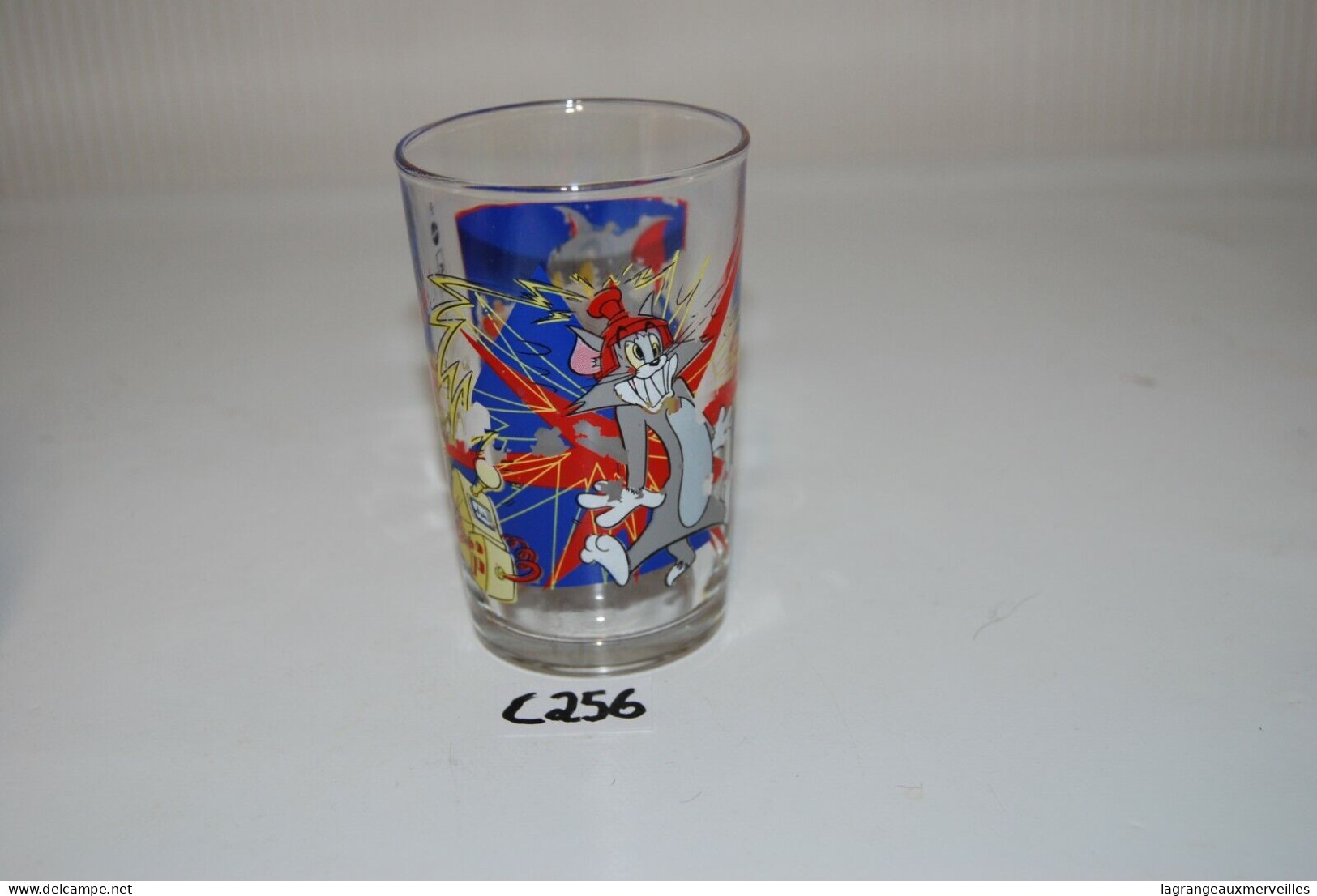 C256 Verre De Collection - Moutarde - Tom Et Jerry - Bicchieri