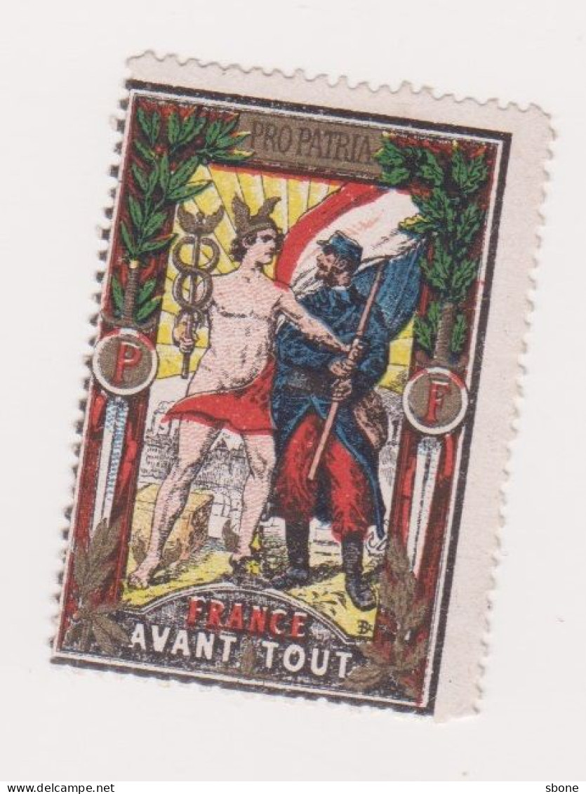 Vignette Militaire Delandre - Patriotique - Pro Patria - Vignettes Militaires