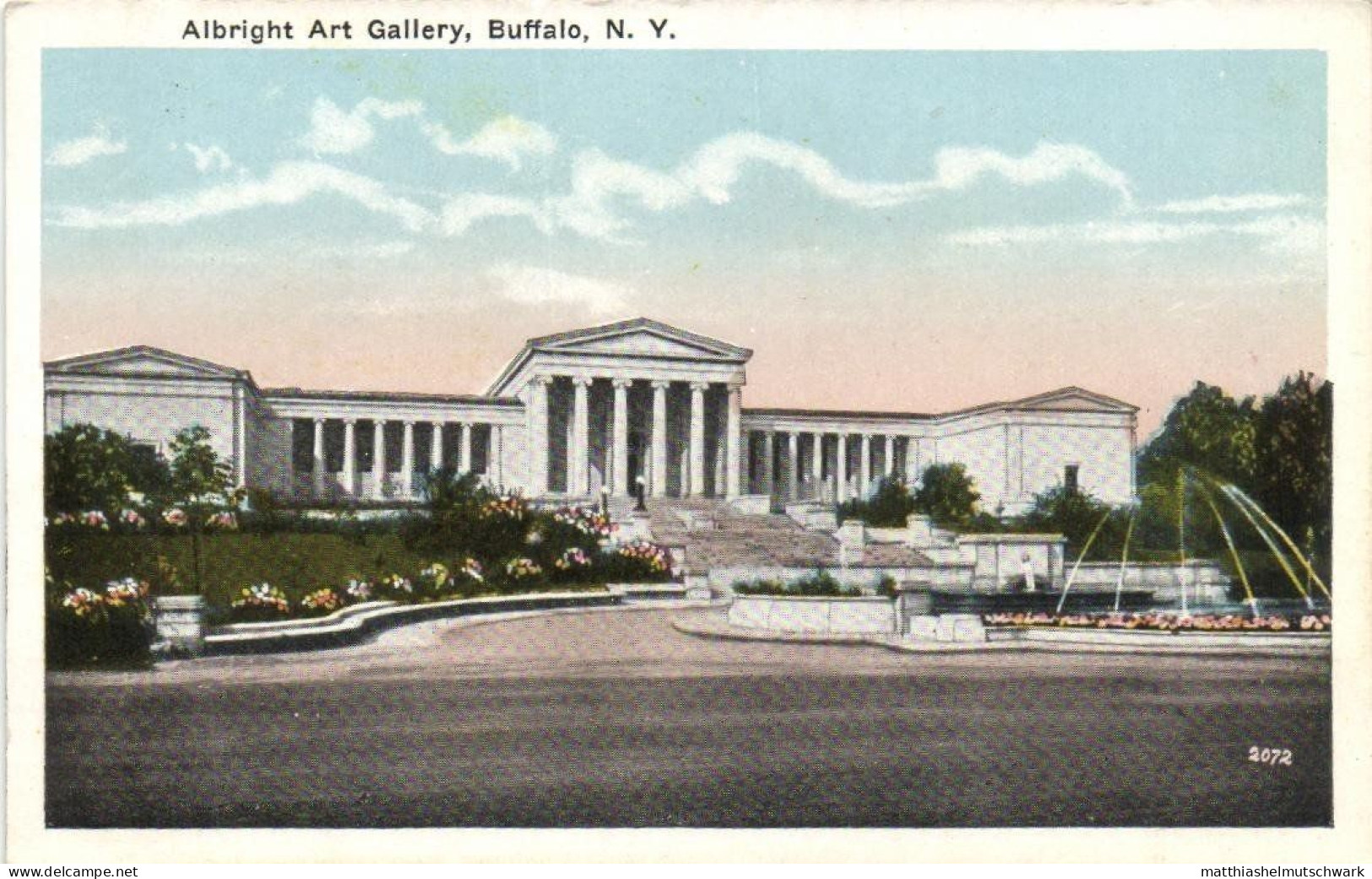 Buffalo/Albright Art Gallery, Series 2072, 1910? - Buffalo