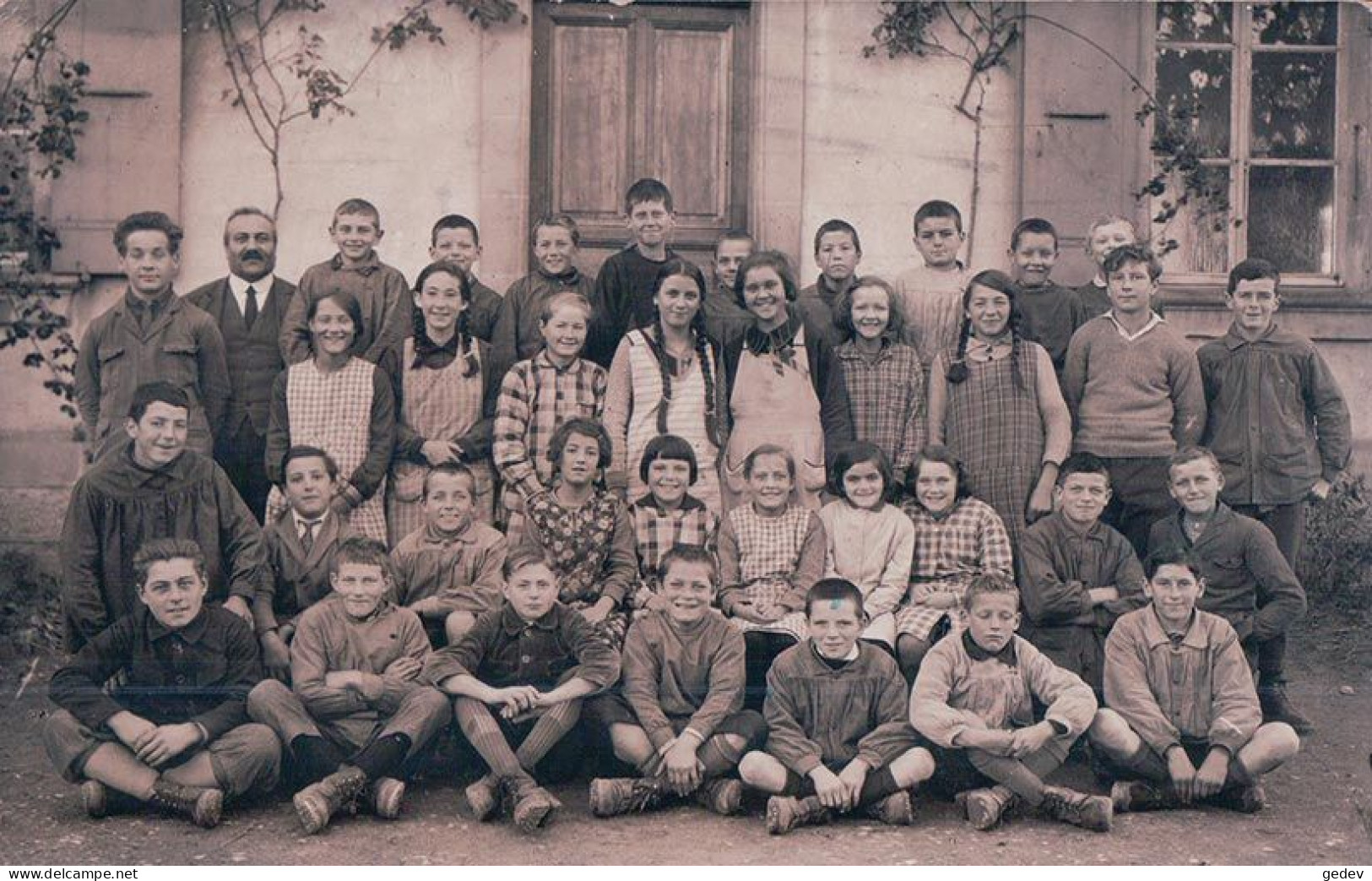 Colombier VD, Photo De Classe (4.11.1931) - Colombier