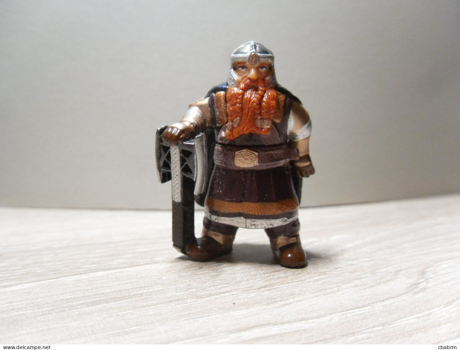 Figurine KINDER Jouet LE NAIN GIMLI Dans LE SEIGNEUR DES ANNEAUX - Monoblocchi