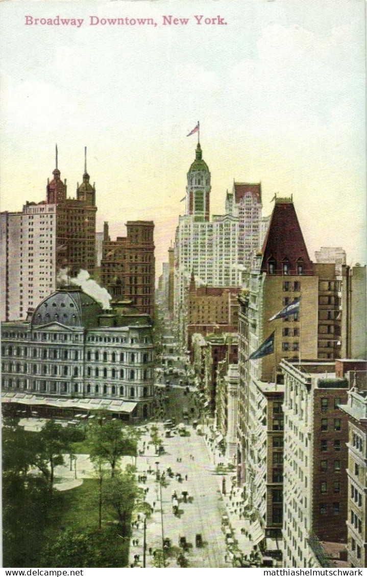 Broadway Downtown, 1910? - Broadway