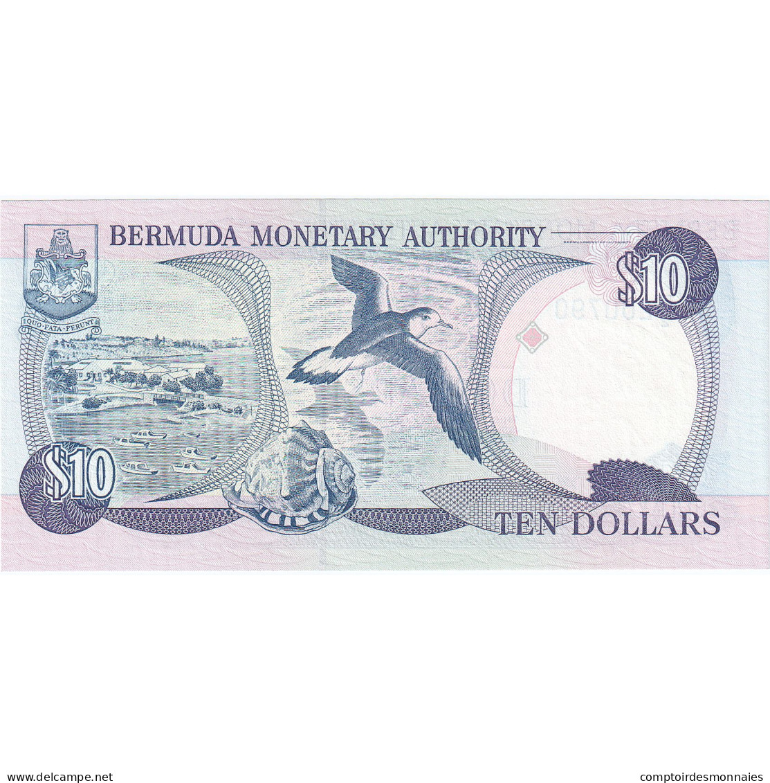 Bermudes, 10 Dollars, 1997, 1997-06-17, KM:42c, NEUF - Bermudas