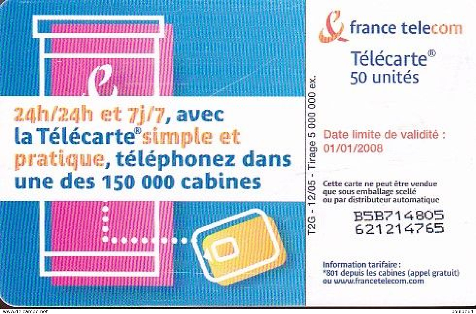 F1352   12/2005 - MODE D'EMPLOI COUPLE 2  - 50 GEM1 - 2005