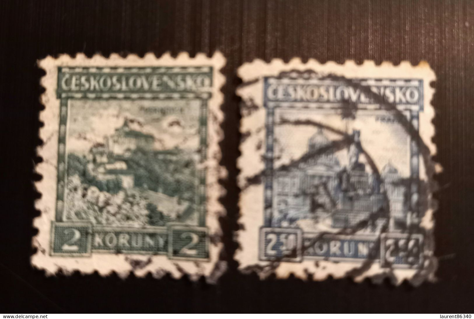 Tchécoslovaquie 1929 -1931 Castles - Used Stamps