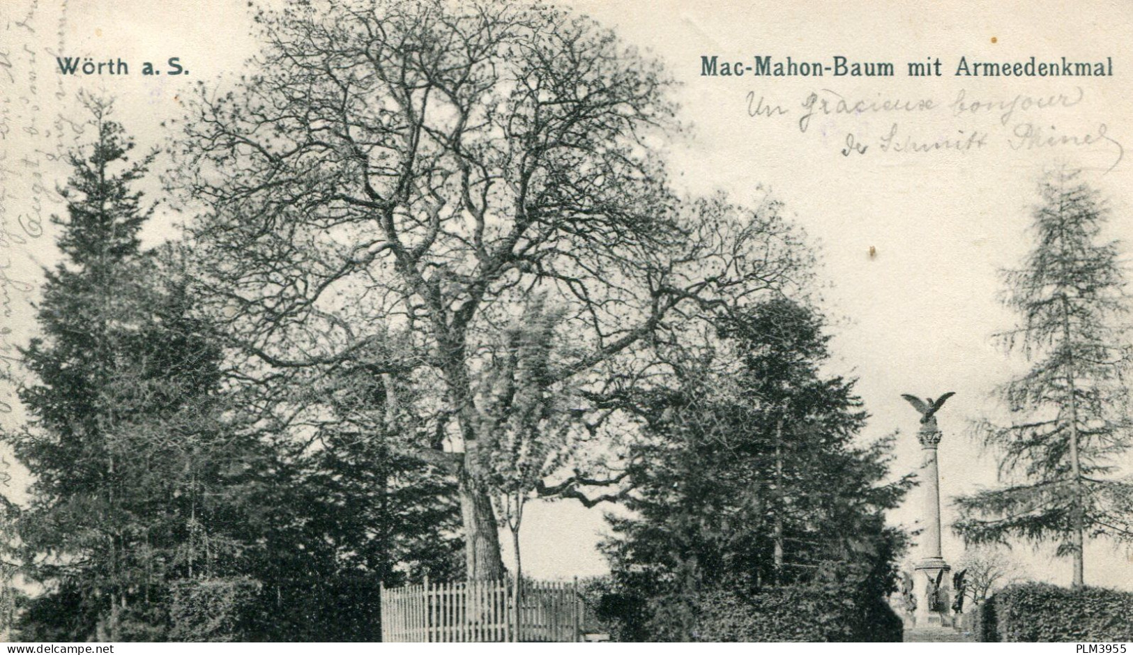 67 - WORTH - 2 Cartes Allemagne - L'arbre De Mac Mahon - La Broque