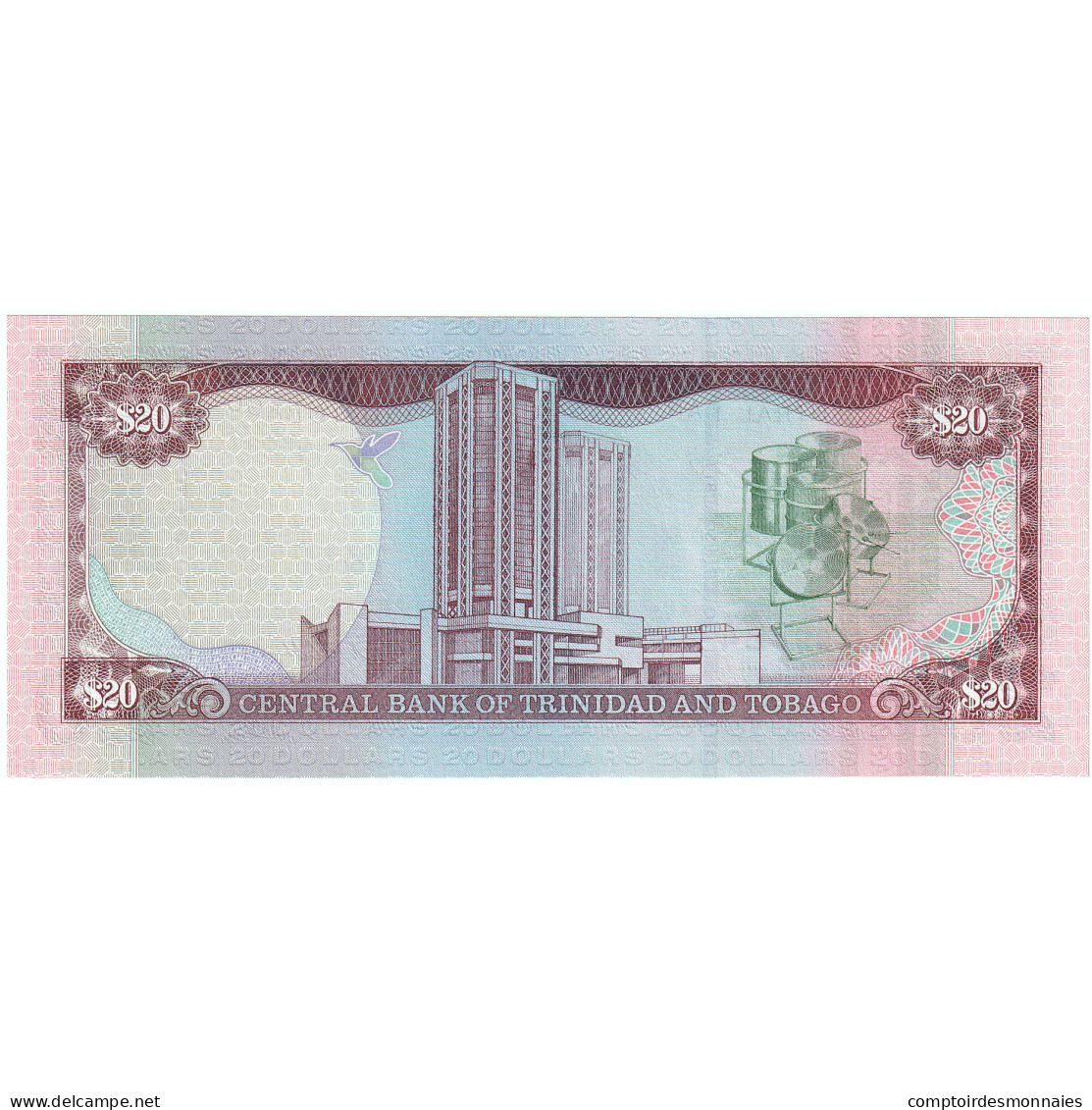 Trinité-et-Tobago, 20 Dollars, 2002, KM:49, NEUF - Trinidad & Tobago