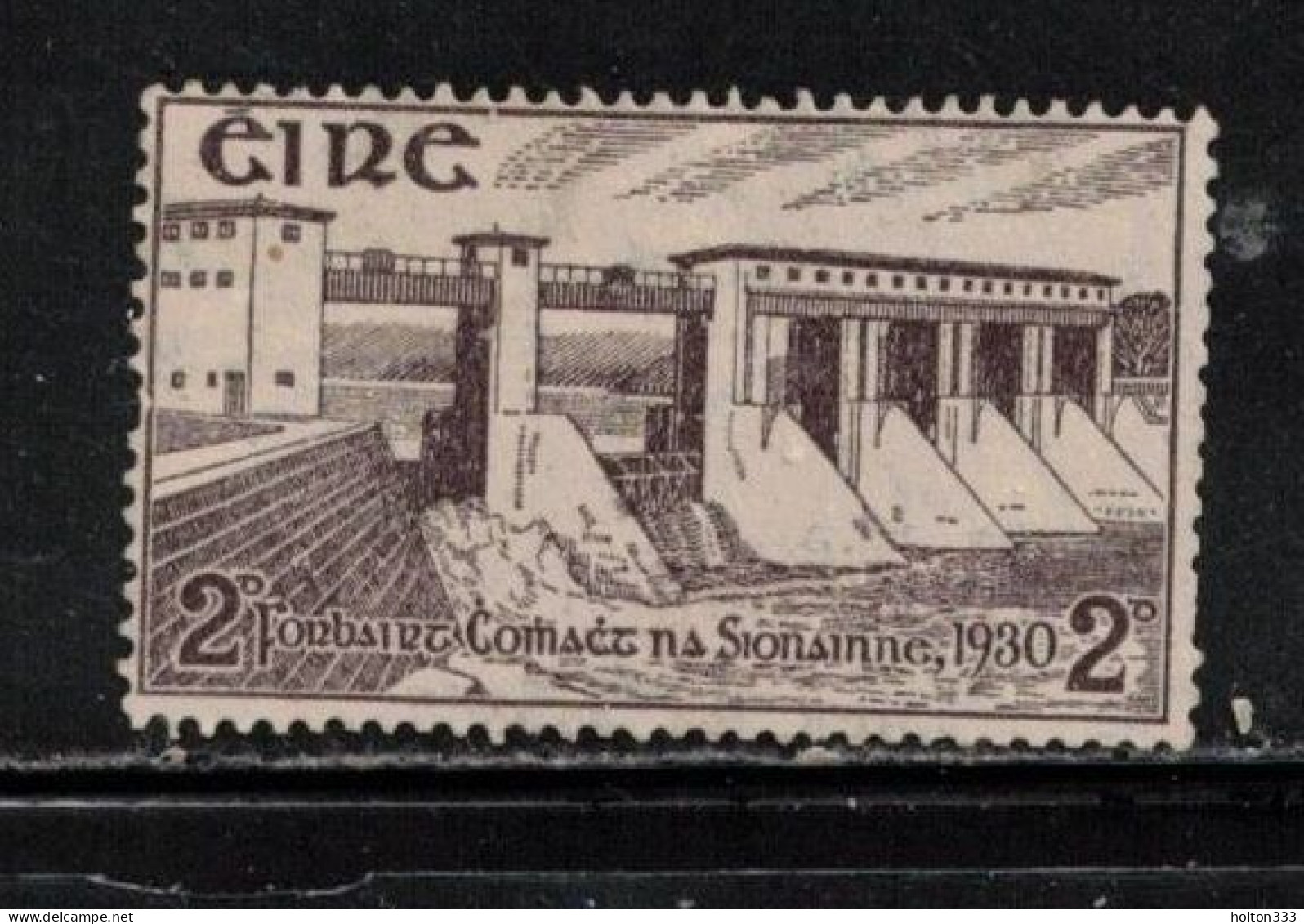 IRELAND Scott # 83 MH - Shannon River Hydroelectric Station B - Unused Stamps