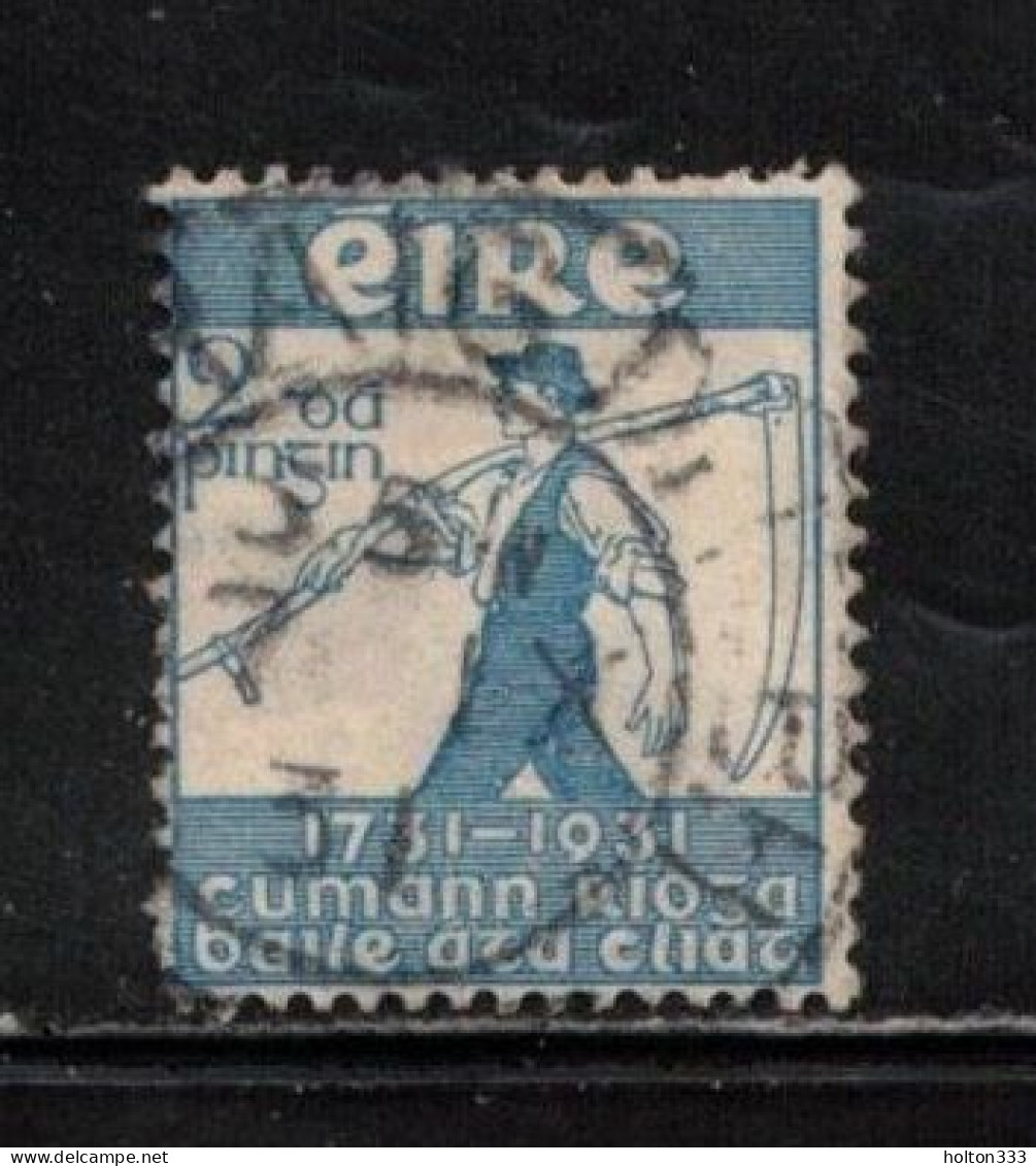 IRELAND Scott # 84 Used - Farmer With Scythe A - Usati